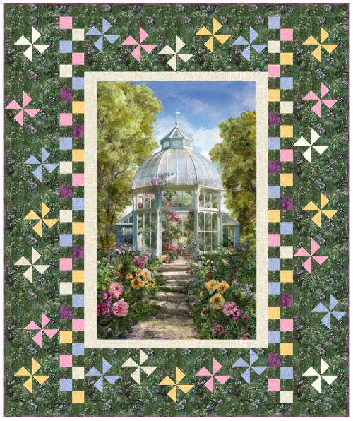 Botanical Pinwheels by 